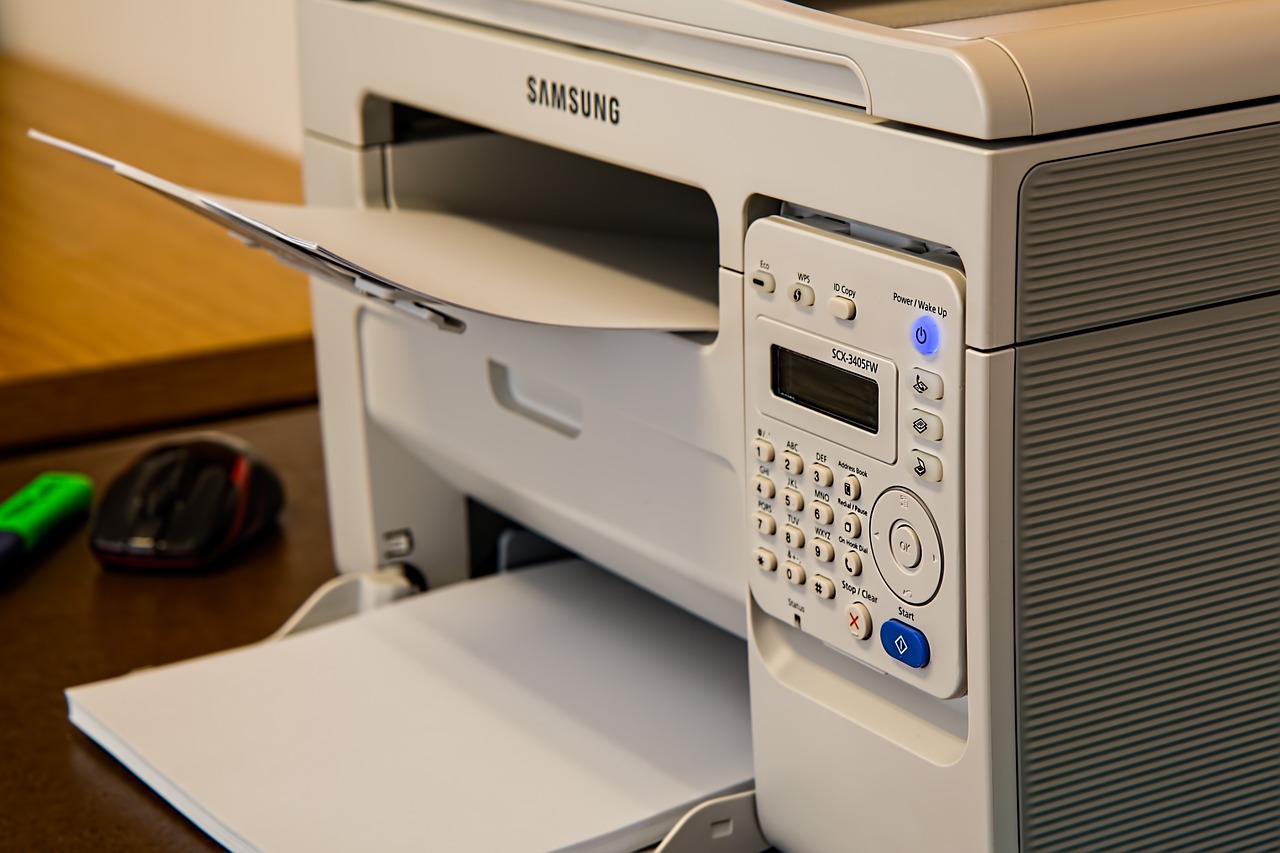 Printer by Image by Steve Buissinne from Pixabay