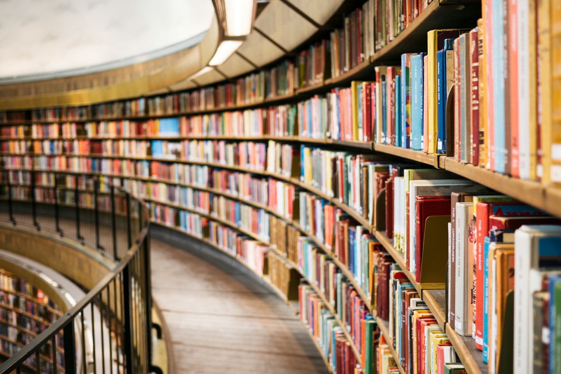 Bookshelves by Susan F Yin by Unsplash