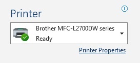 Printer ready image